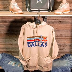 Dallas Retro Design Hoodie